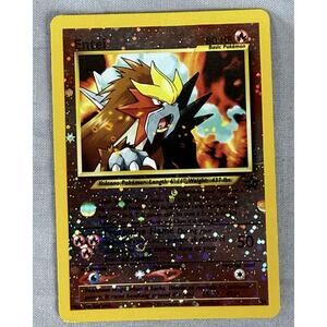 Entei Promo 34 Reverse Holo Pokemon Card (1995-2001)